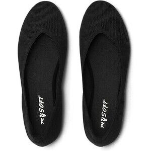 mysoft Women's Ballet Flats Round Toe Comfortable Lightweight Mesh Knit...